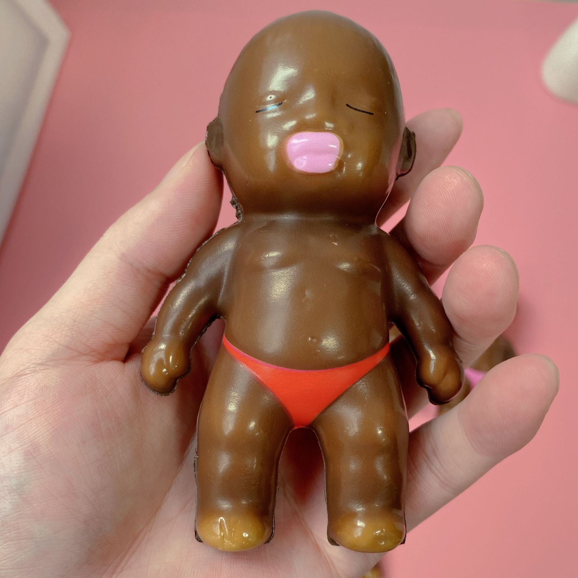 Muñeca Natasha auténtica, muñeca negra, muñeca fea, muñeca de juguete, muñeca de rebote lento, Natasha.