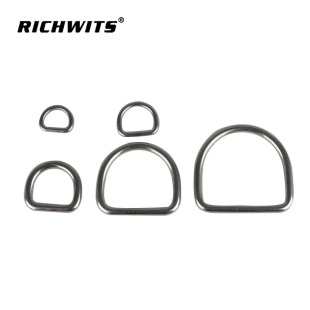 D-ring webbing buckle luggage accessories all kinds of ring semicircular metal ring 304 stainless steel D-ring