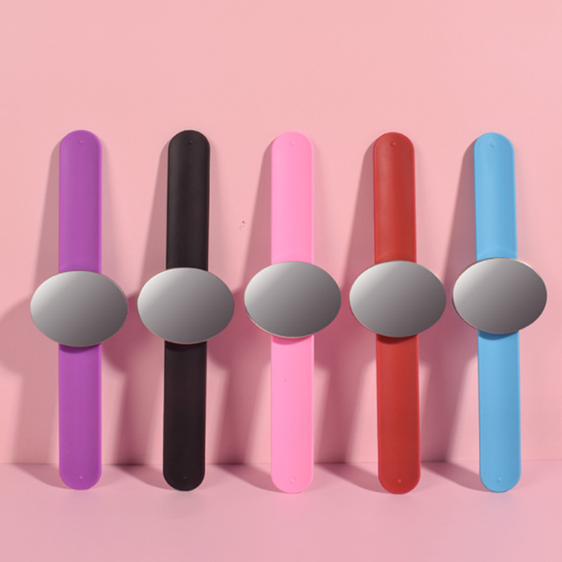 新款硅胶美发拍拍带盘发工具磁铁手环啪啪圈儿童啪啪圈手环腕带