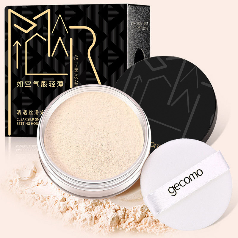 Gemeng Dingzhuang Powder Source Factory Waterproof Sweat-proof Makeup Concealer Powder Net Celebrity Cosmetic Makeup Powder