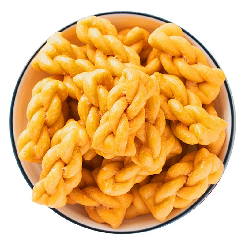 Горячие продажи ручной работы мини твист перец и соль вкус еда коричневый сахар чай закуски девушки смотреть драма закуски 384 г