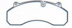 Wg9100443050 Disc Brake Pads Sinotruk Howo T7H Tx Th7 Brake Blocks Heavy Truck Brake Pads (Tormoz supportları) - wg9100443050-excellent-product-disc-brake-pad