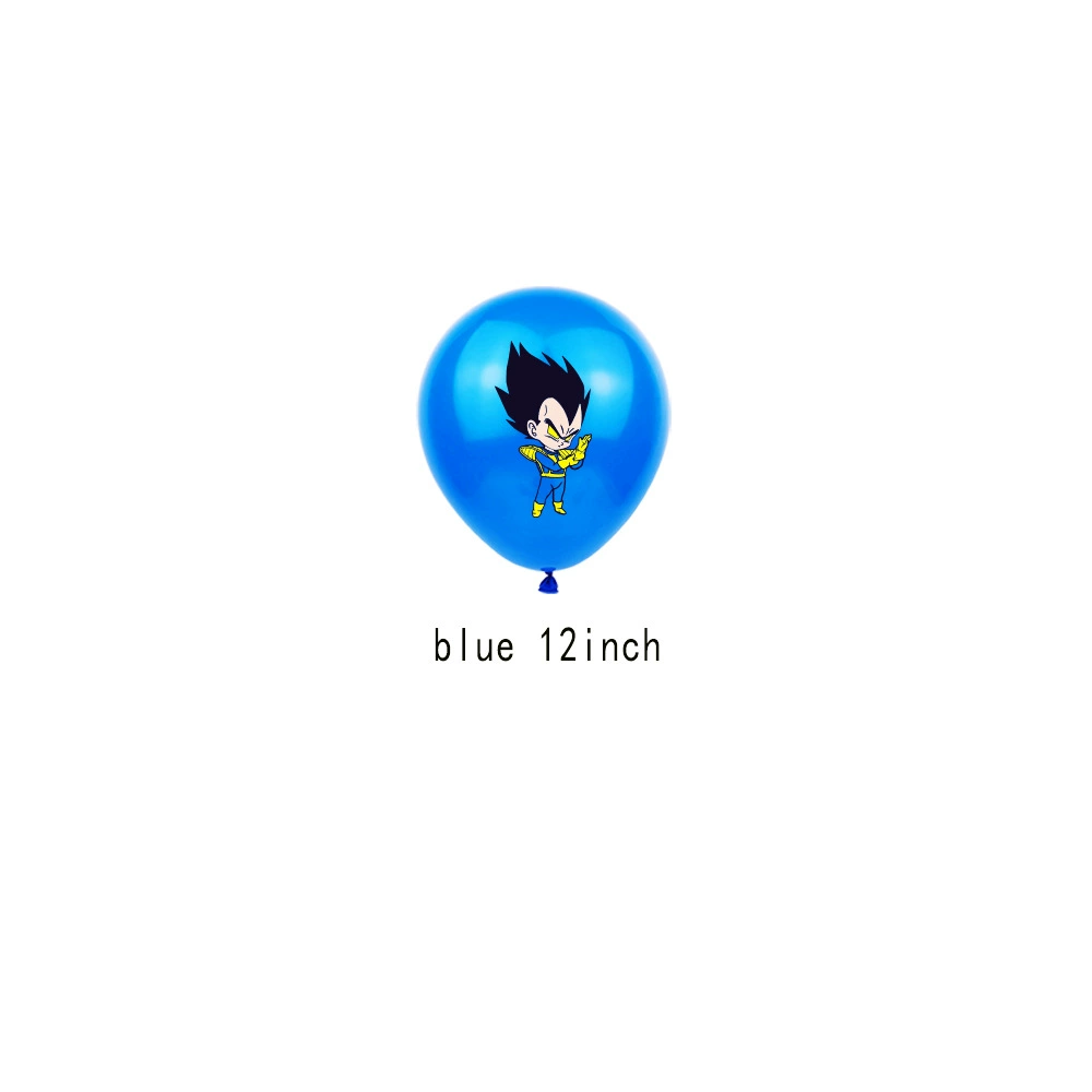 Декоративный набор для вечеринки Dragon Ball, 24 или 18 шариков, баннер и топперы для торта, день рождения