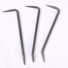 Aluminum formwork crowbar manufacturer road equipment 65 hard steel crowbar crowbar for lifting nails hexagonal crowbar 