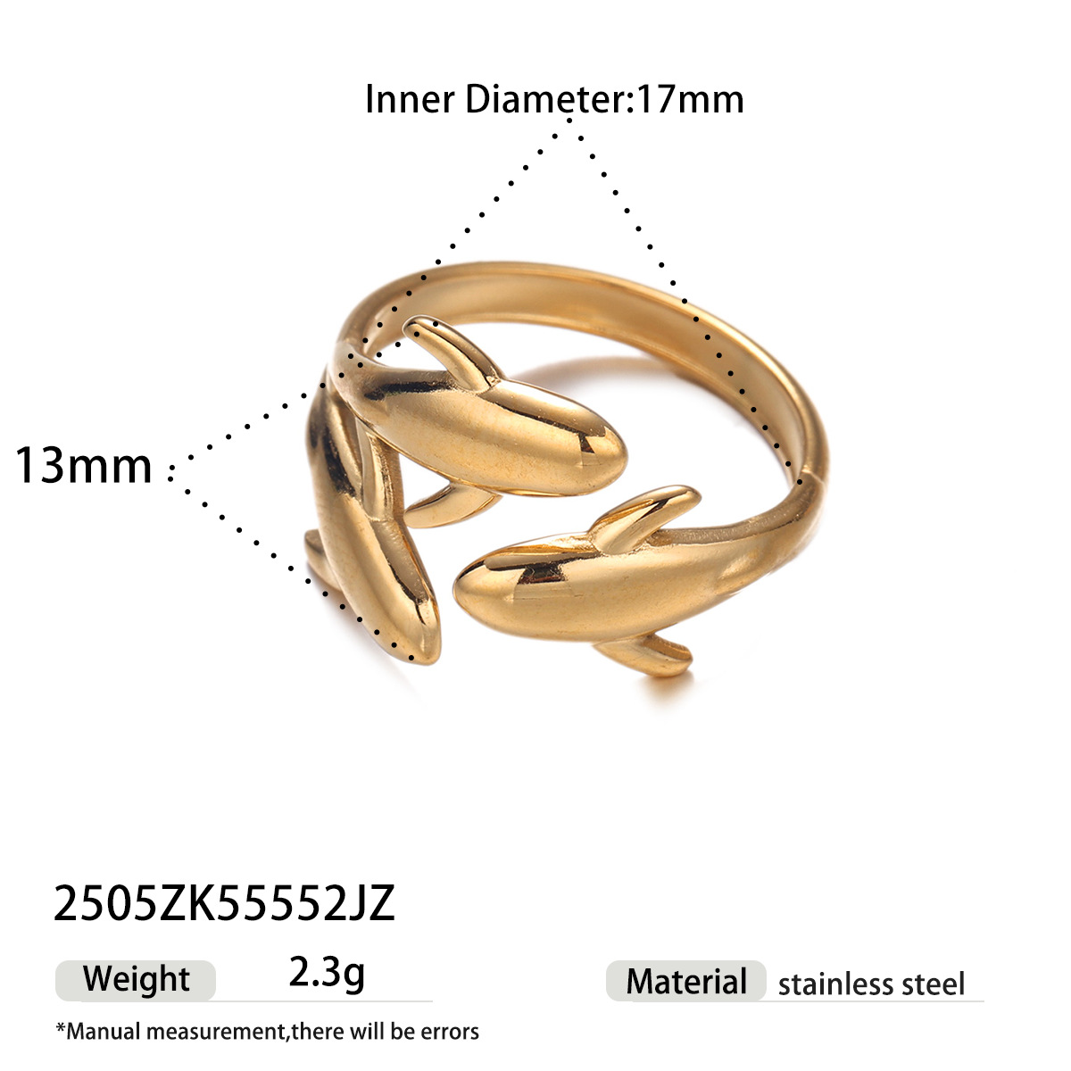 Tena anillo de collar de acero inoxidable europeo y americano diseño de nicho femenino conjunto de joyas de galvanoplastia de oro de 18k todo fósforo transfronterizo ins image 9