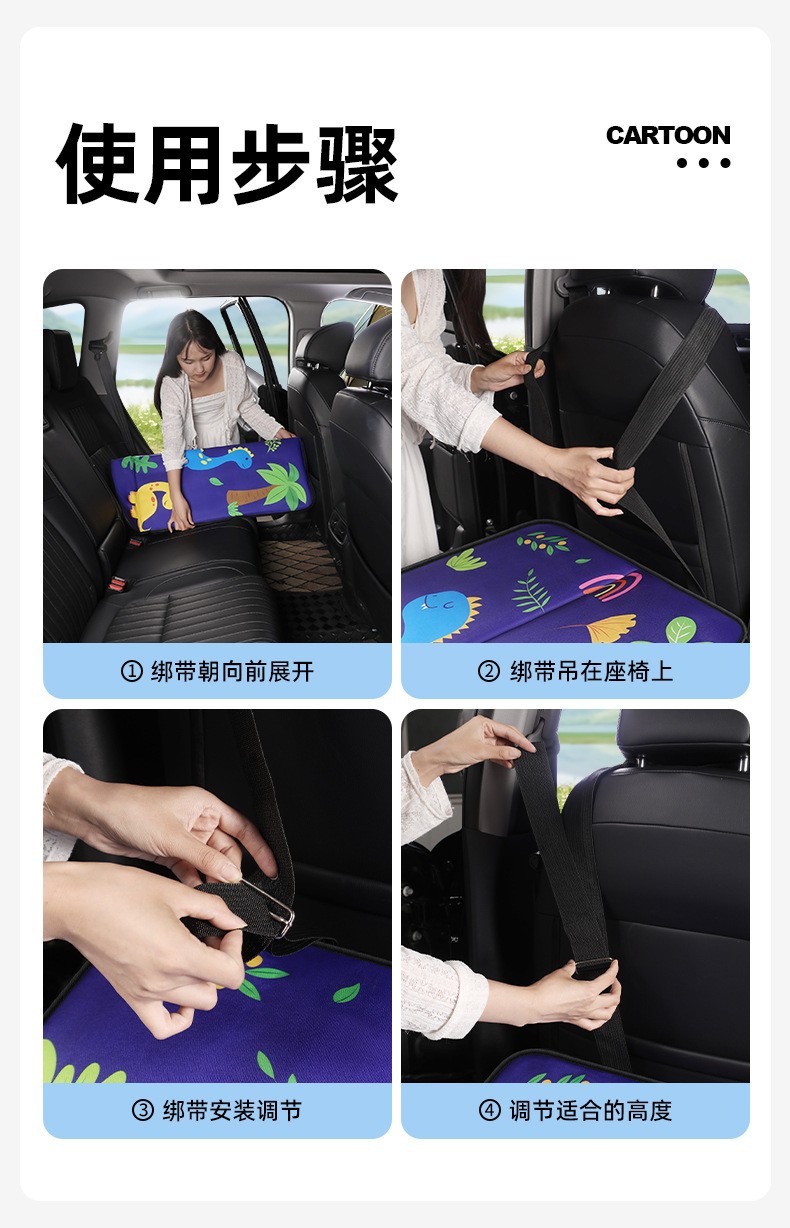 Car Rear Seat Sleeping Pad, Foldable Bed for Sedan and Suv, No Need for Inflation, Portable Car Bed