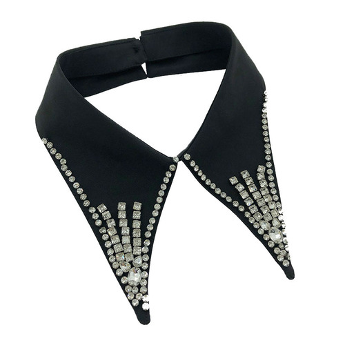 Hot-selling exaggerated high-end hand-sewn fake collar Internet celebrity clothing women's clothing for nothing fashion trends own factory