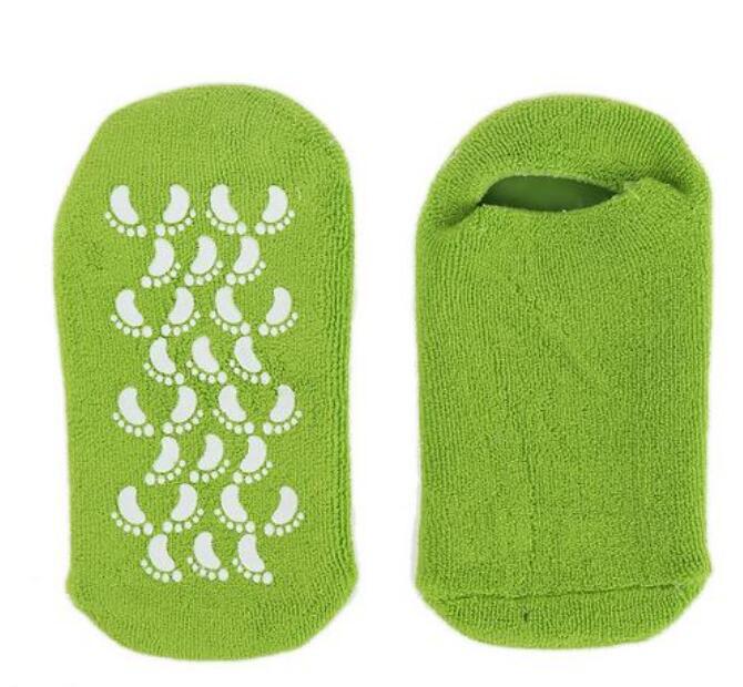 Shoe essential oil gel socks foot sleeve gelspa socks moisturizing socks gel foot sleeve for men and women foot care foot mask