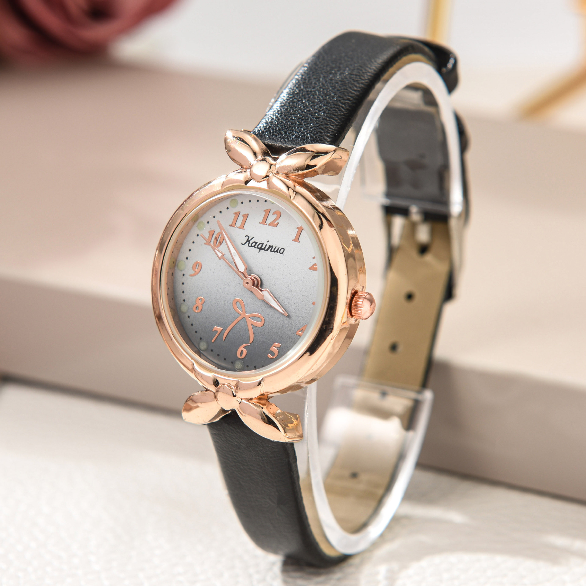 New Cute Student Party Examination Watch Women's Women's Electronic Quartz Watch Life Waterproof Niche Belt Cross Border