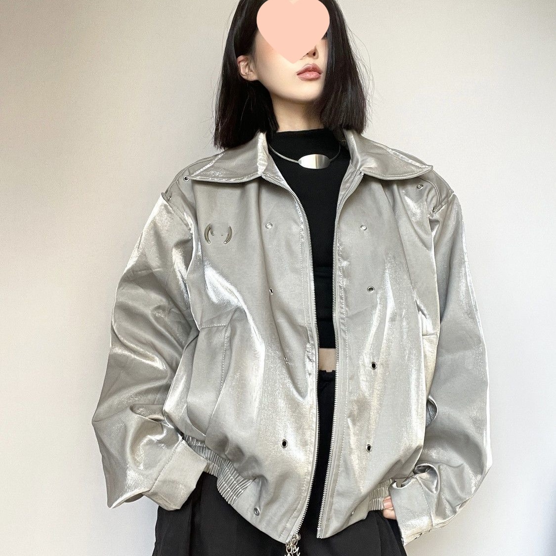 美式高街棒球服外套男女秋秋新款复古潮牌学生情侣百搭夹克潮现货