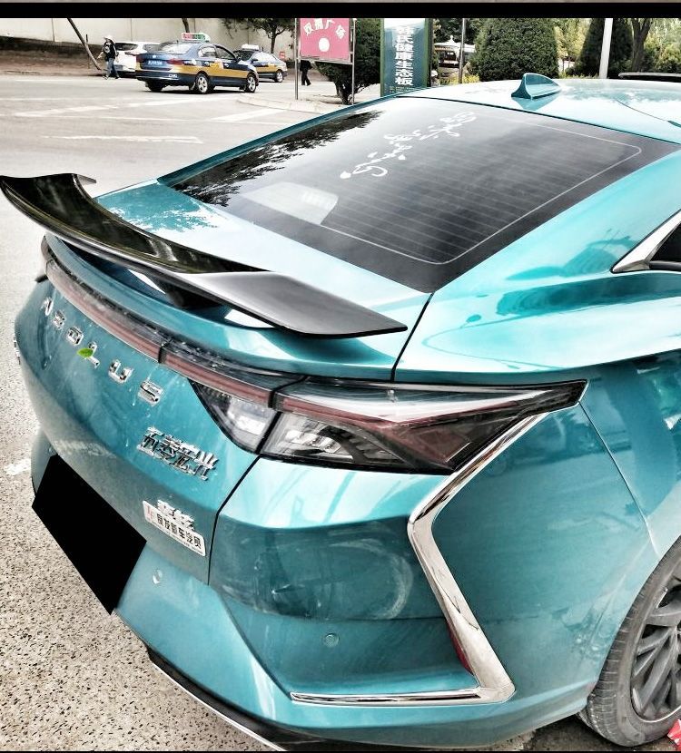 Suitable for Sanxiang Car Modification GM Tenth Civic MG Bluebird Leading Sports Punch-free sports car Rear Wing