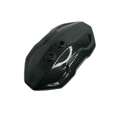 License plate bracket is suitable Electric vehicle fender - secondthird-generation-individual-board-water-transfer-black