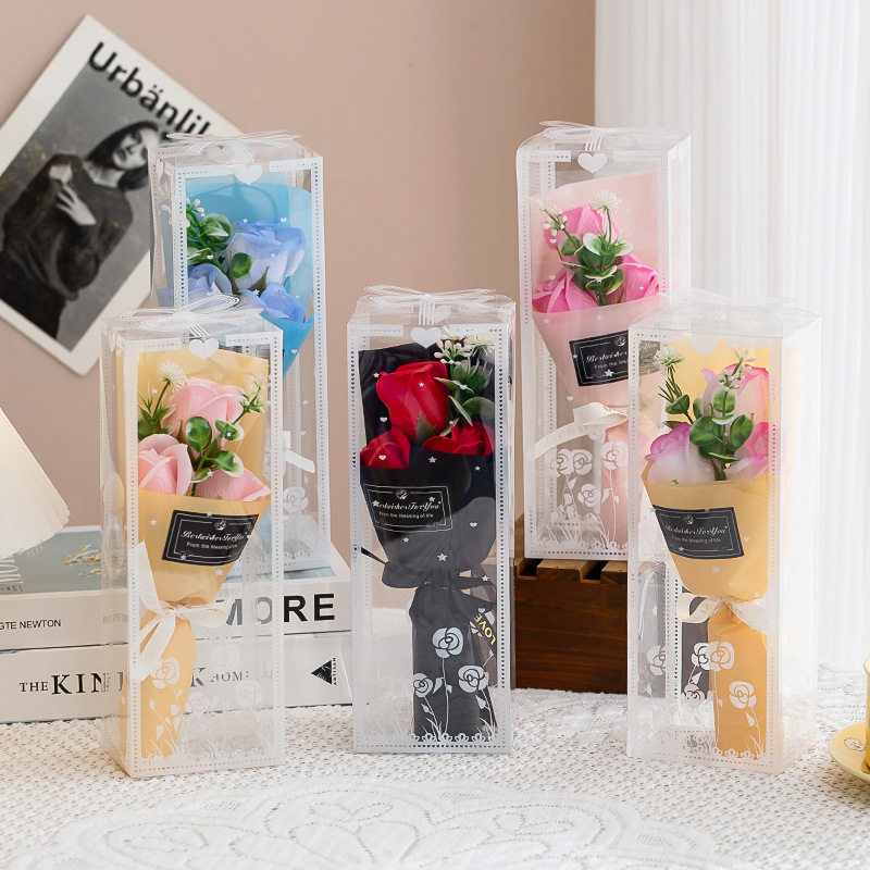 mother‘s day teacher‘s day valentine‘s day soap bouquet gift rose soap flower company opening event bouquet