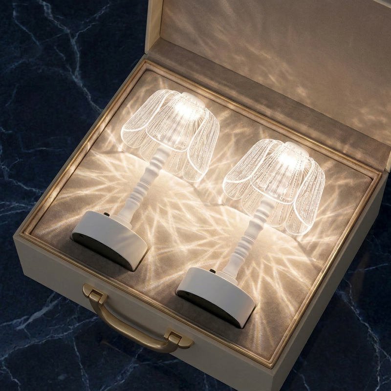 Creative acrylic night light with a high-end feel, modern and simple, suitable for bedroom bedside ambiance lighting, a gift and decorative item for girls Creative acrylic night light with a high-end feel, modern and simple, suitable for bedroom bedside ambiance lighting, a gift and decorative item for girls