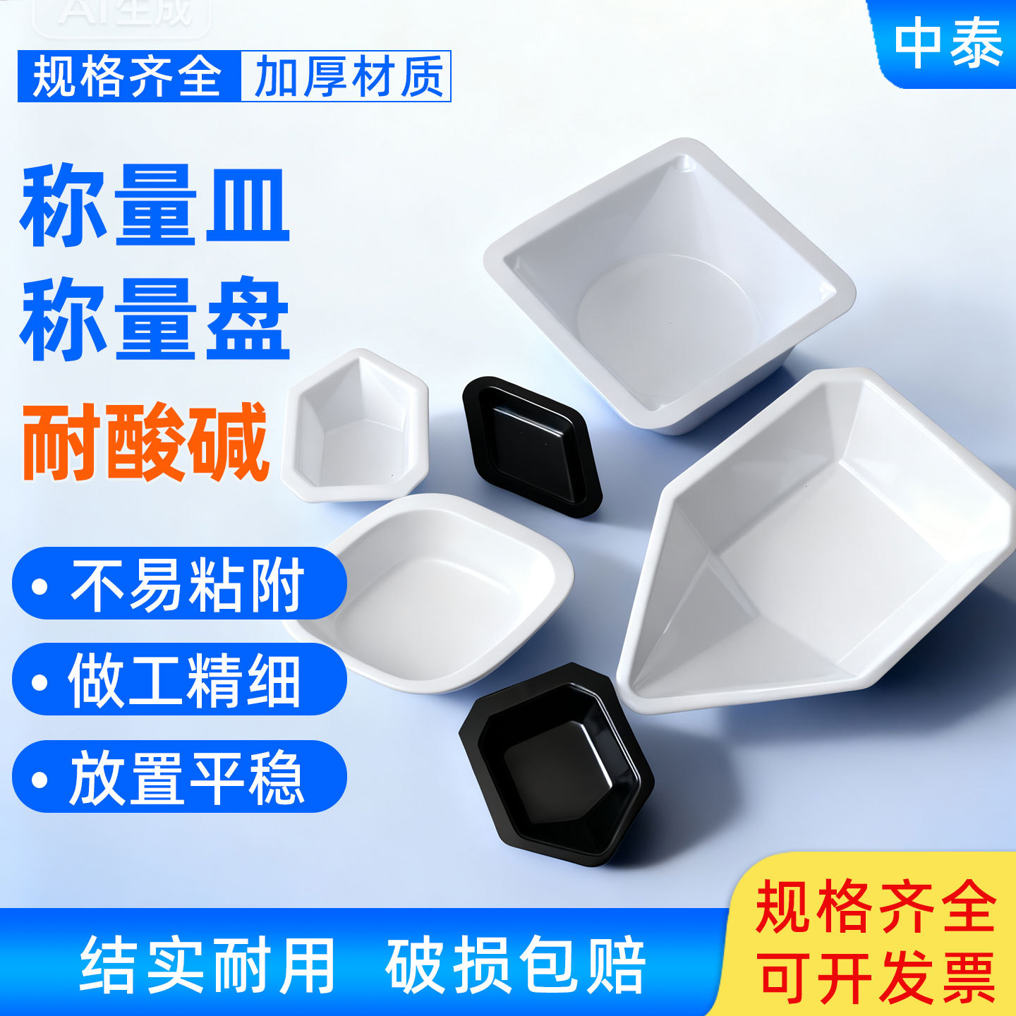 方形/菱形/船型/称量皿 称量盘 称量船 称量舟 铝塑 塑料 抗静电