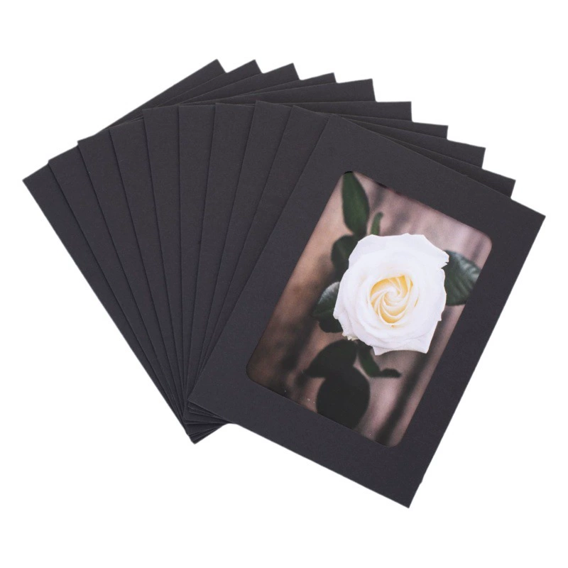 34567-дюймовая фото стена с зажимом из пеньковой веревки креативная бумажная фоторамка DIY комбинация фото стена картонный костюм черный