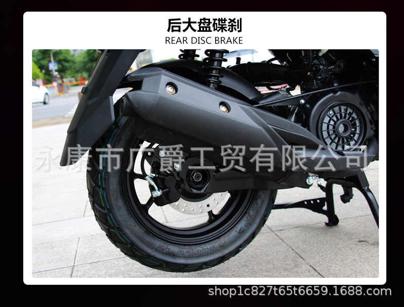 Export Tank Defender New 150Cc Scooter Off-Road Power-Assisted Two-Wheel Road Dominator for Adults