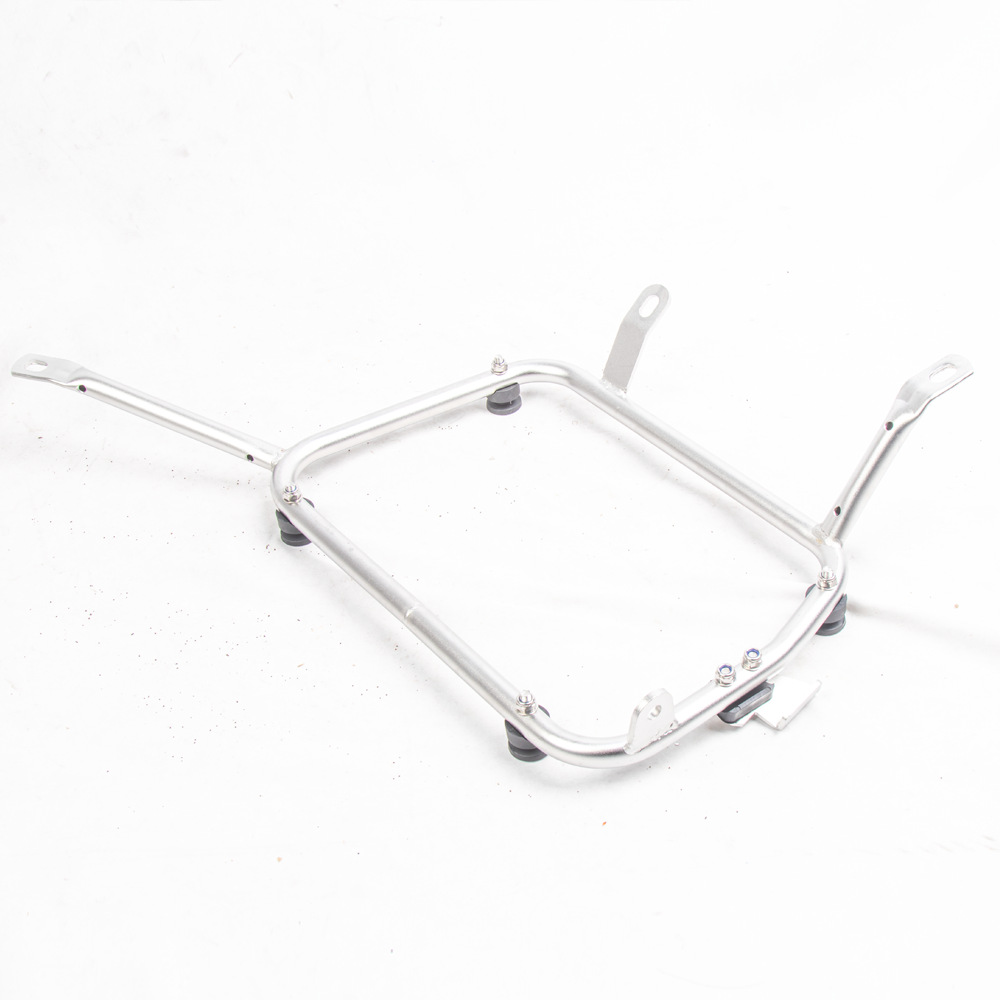 Adecuado para Yamaha mt09 marco lateral de acero inoxidable motocicleta instalación sin pérdidas caja lateral soporte de liberación rápida estante
