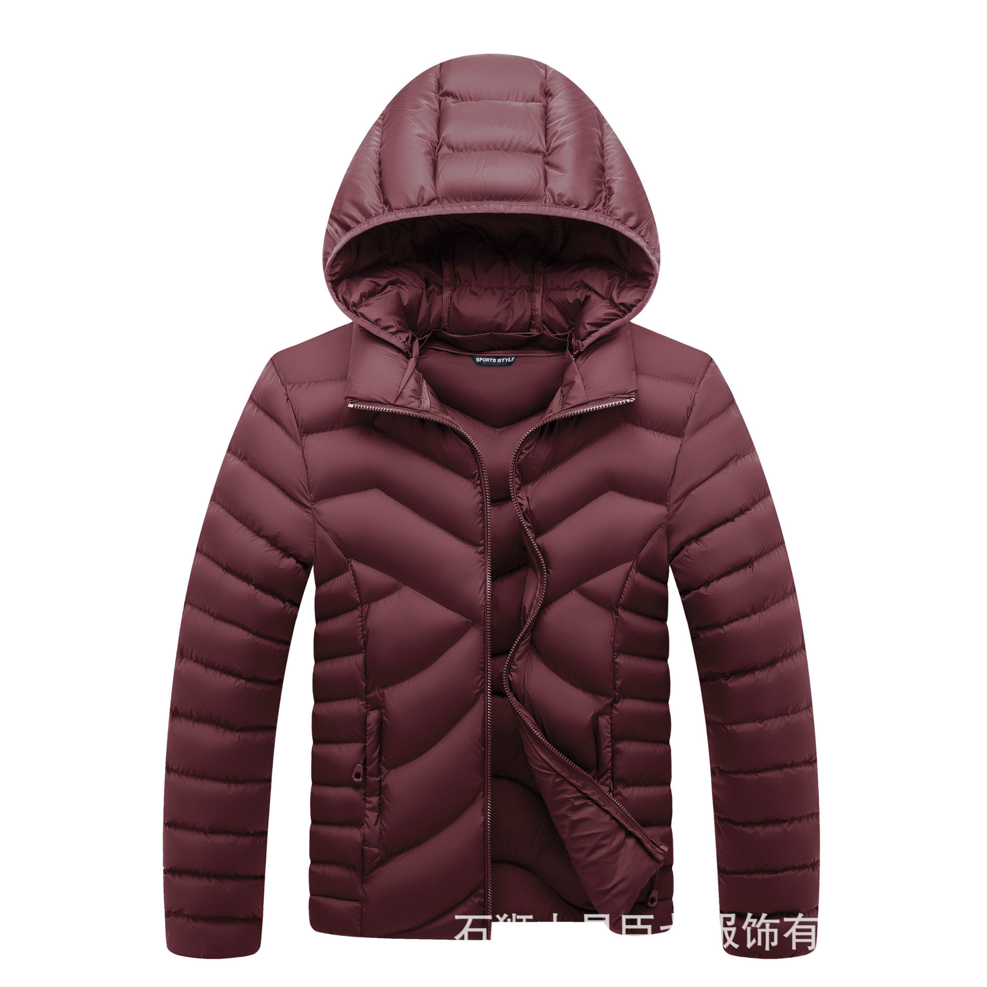 Abrigo acolchado de algodón transfronterizo moda masculina casual sombrero desmontable costilla Abrigo acolchado de algodón Otoño e Invierno 2021 abrigo de hombres jóvenes suministro directo de fábrica