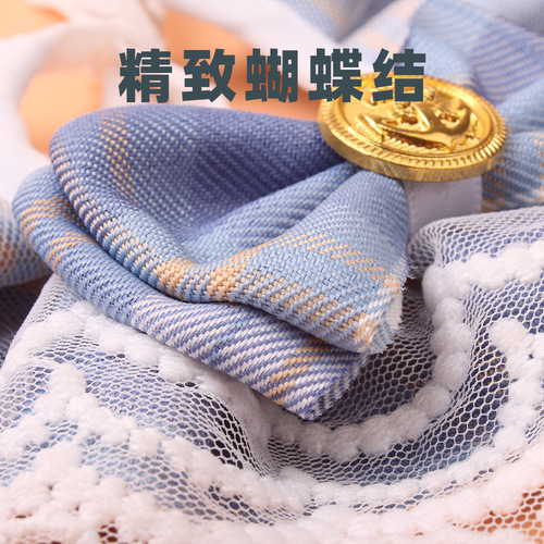 Cute Princess-Style Lace Bibs with Doggy Bow Ties, Pet Accessories Wholesale