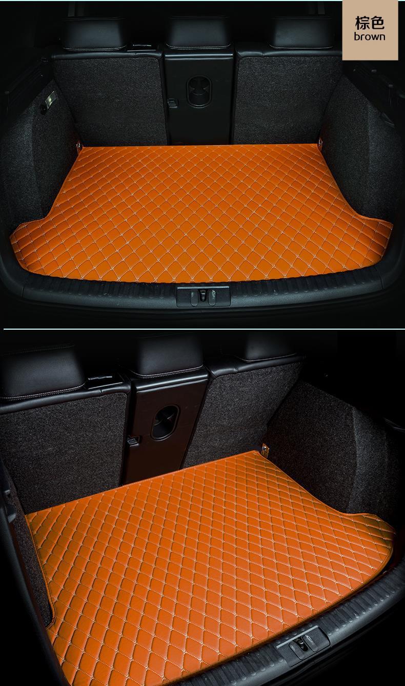 Special car environmental protection and no smell full surround car special trunk mat tailbox mat trunk mat waterproof large