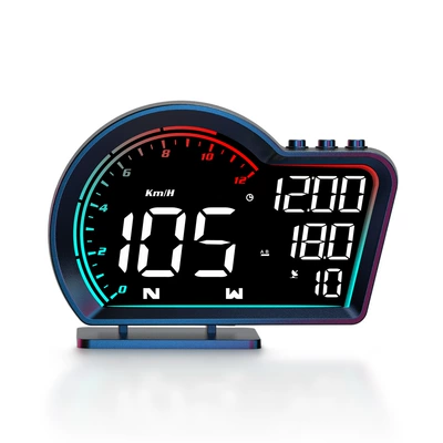 high-definition vehicle speed guide, Vehicle HUD