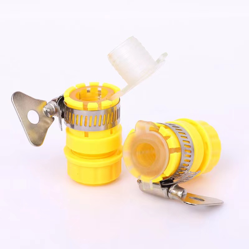 家用清洗机水龙头接头新款锁管式塑料多功能水龙头接头刷车水枪