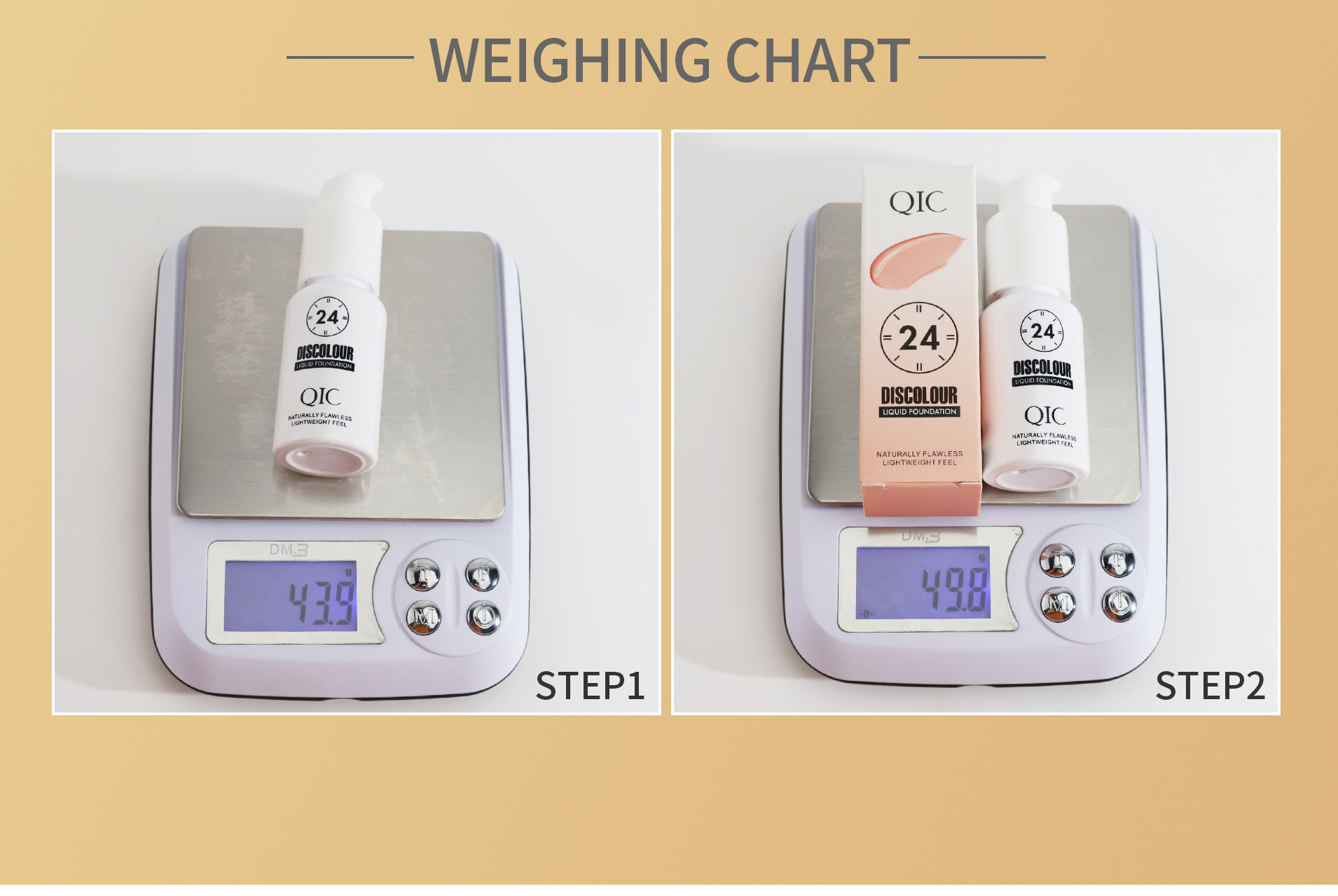 QIC Qini Color-changing Foundation for Natural Adhesion, brightening, setting, concealing and color-changing BB Cream - North American makeup undefined