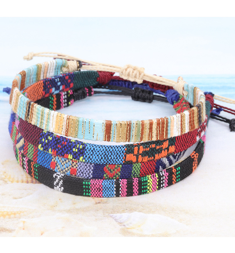 Simple Style Color Block Cloth Knitting Unisex Anklet 1 Piece display picture 5