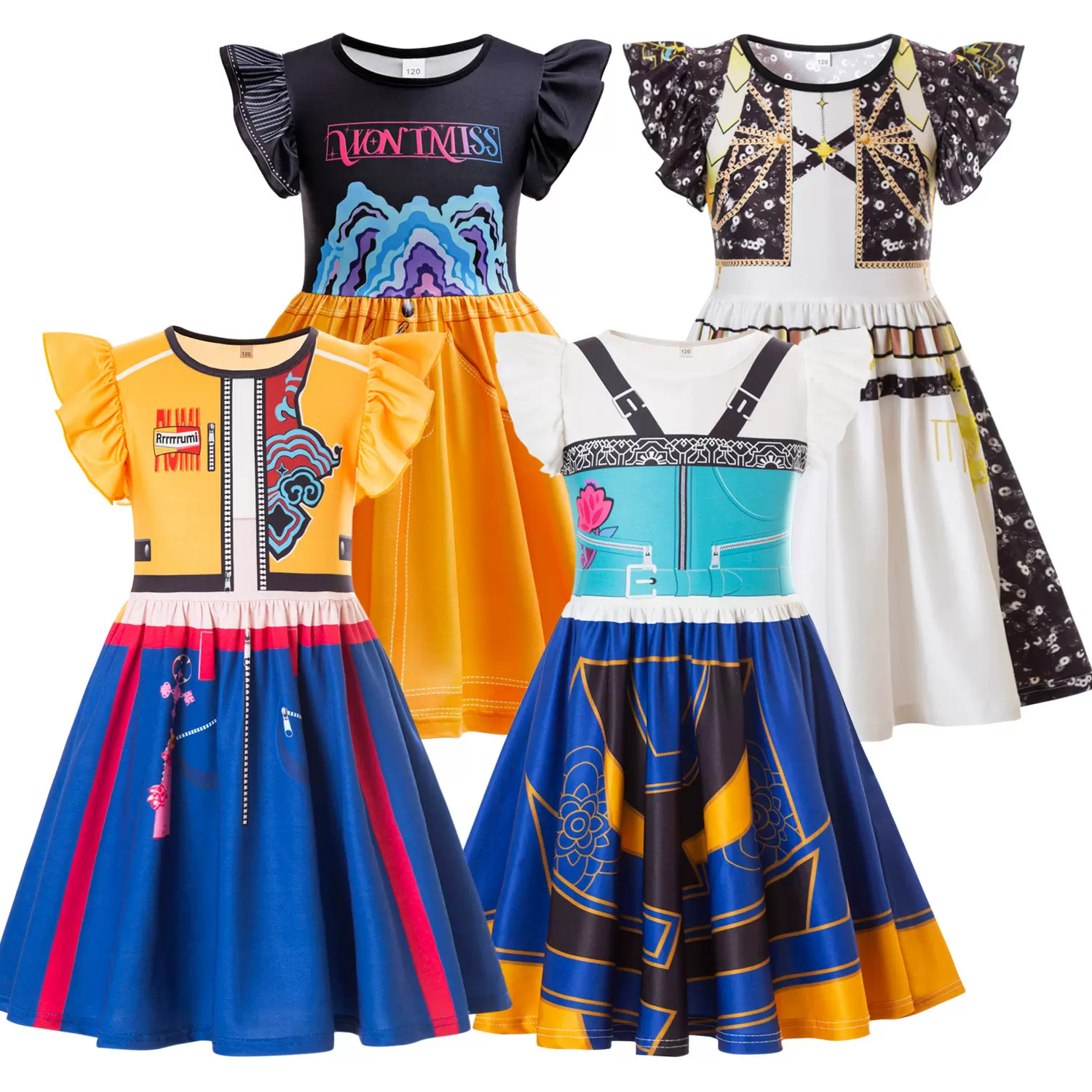 k-pop猎魔女团cos服动漫二次元舞台表演服佐伊鲁米cosplay服装