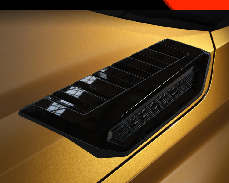 Suitable for Toyota Pickup Truck 26-Year-Old Hilux Travo Modified Front Engine Hood Side Trim Strip
