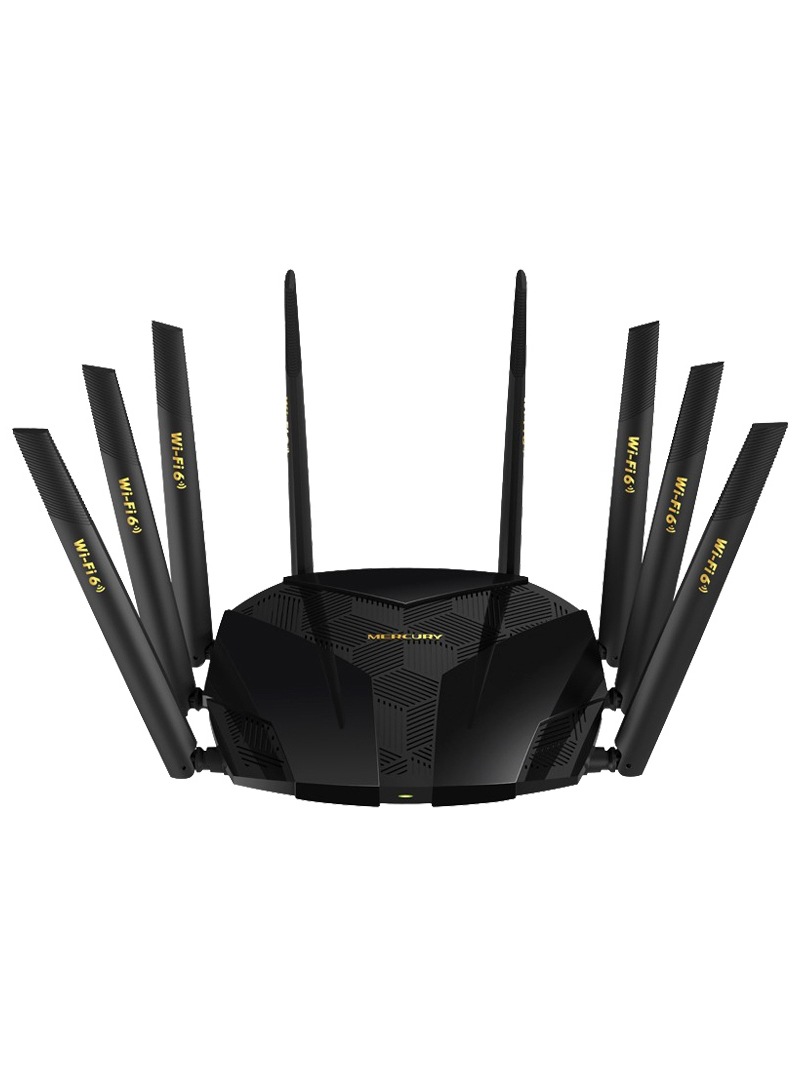 水星WiFi6无线路由器AX3200M千兆Mesh联网低高并发全千兆端口