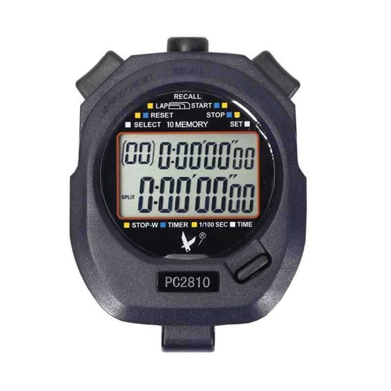 Cronómetro de atletismo profesional Tianfu PC3860A running temporizador multifuncional doble fila 10 tres filas