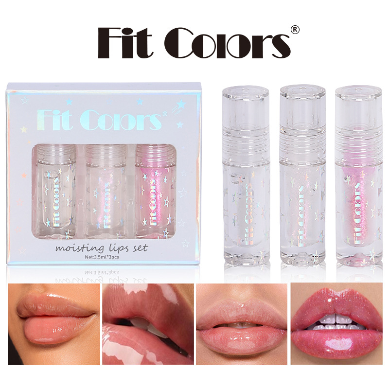 Casual Multicolor Solid Color Glass Lip Gloss display picture 11