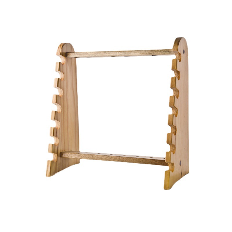 吸管架 移液管架 梯形 刻度吸管架 16孔 木质玻璃仪器 化学实验室