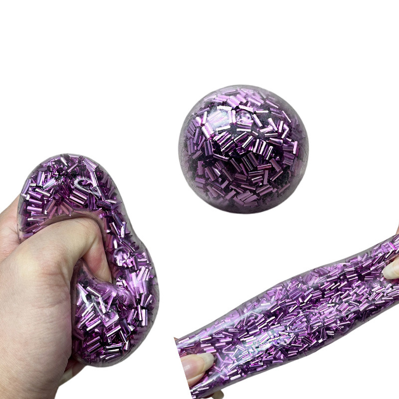 Decompression vent ball purple 6cm