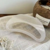 White hairgrip, 13cm