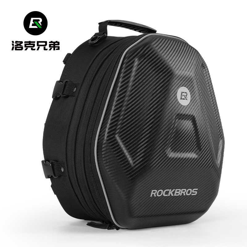 Locke Brothers Motorcycle Helmet Bag Riding Backpack Motorcycle Backpack Knight Full Helmet Storage Hard Shell Motorcycle Travel Bag for Men