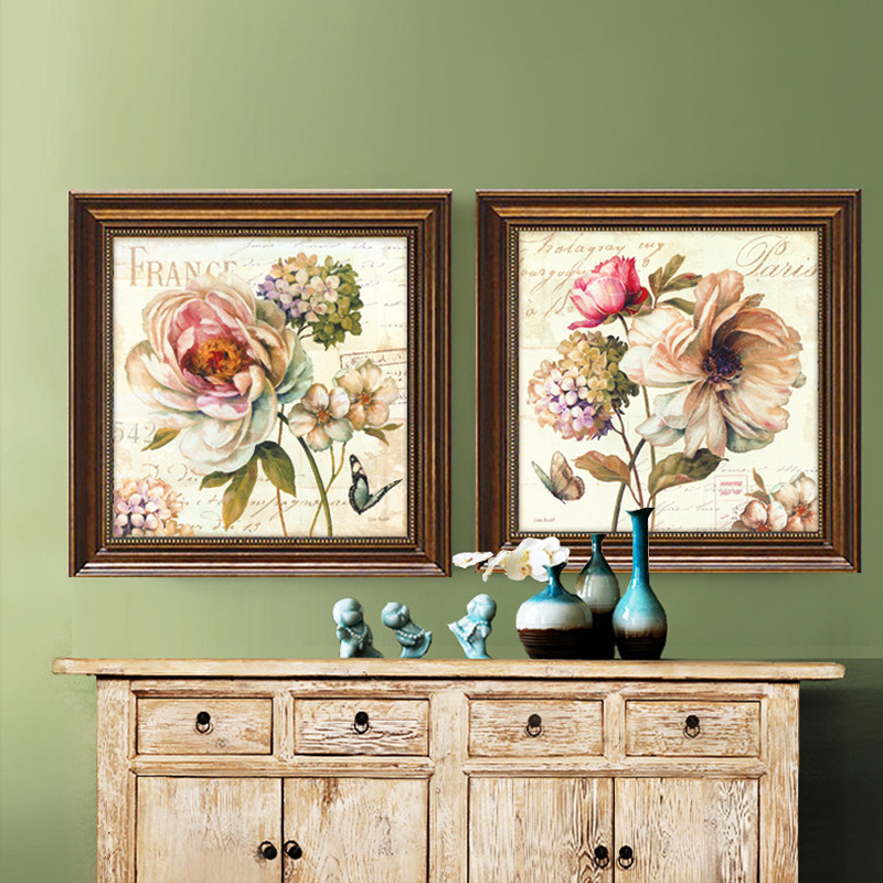 American Simple Decorative Painting, Living Room Mural, Restaurant Hanging Painting, Simple Bedroom Bedside Oil Painting, Warm Master Bedroom Bedside Painting