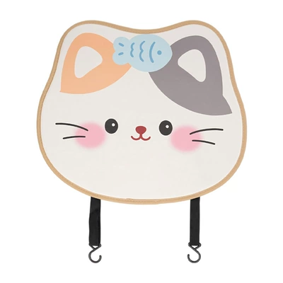 Chair back anti-kick pad: of car seats from dirt and stains. These cartoon-themed