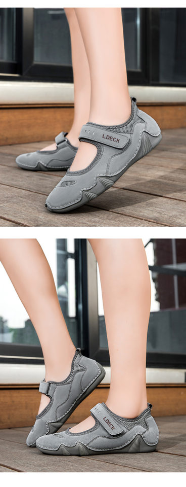 Giày thể thao nữ cổ thấp mũi tròn đế phẳng, dây thun co giãn, phong cách năng động — F25810 hồng (mã thể thao), F25810 nâu (mã thể thao), F25810 xám (mã thể thao), F25810M hồng cộng nhung (mã thể thao) chi tiết 14