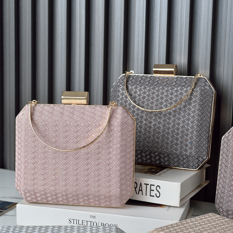 Bolsa de cena de moda europea y americana simple, bolsa de mano, vestido de damas, bolsa de cheongsam, fabricante de comercio electrónico transfronterizo, venta caliente