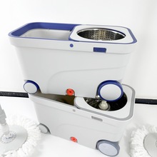 轮子款双驱动旋转拖把好神拖免手洗家用一拖净墩布桶拖地懒人拖布