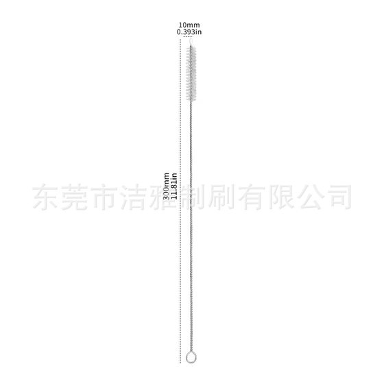 Test Tube Brush Cleaning Brush Children Baby Hate Brush Suction Tube Cup Kettle Duct Cleaning Milk Bottle Brush Nipple Brush