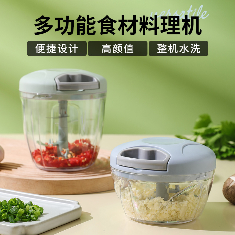New Small Garlic Manual Mashed Garlic Mudder Multi-functional Household Hand-pulled Cutting Press Garlic Minced Garlic Beater