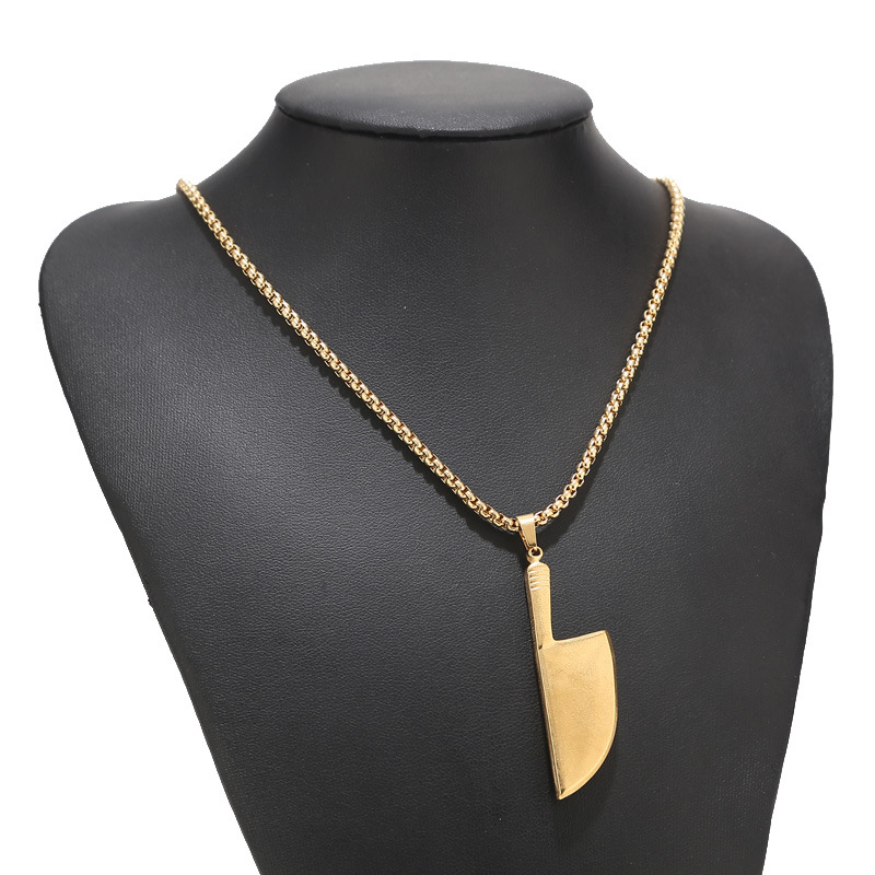 Wholesale Jewelry Retro Scissors Spoon Kitchen Knife 304 Stainless Steel Plating display picture 15