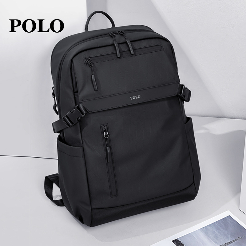 POLO Backpack Men's Short Travel Backpack Large Capacity School Bag 16/17.3 Inch Computer Bag Business POLO Backpack Men's Short Travel Backpack Large Capacity School Bag 16/17.3 Inch Computer Bag Business