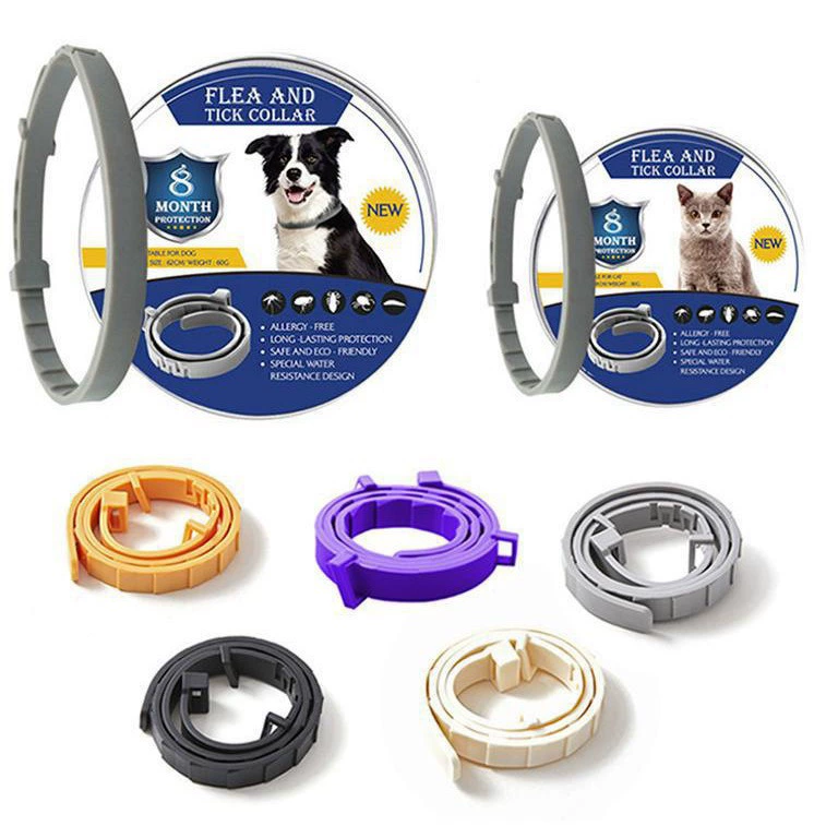 Amazon Explosive Pet Антимоскитный ошейник для домашних животных Ошейник для кошек и собак Регулируемый ошейник от насекомых Товары для домашних животных