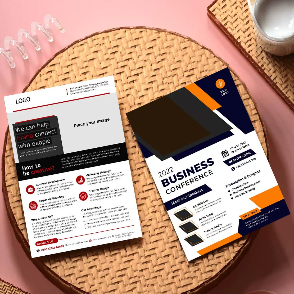 说明书小折页画册海报定 做彩色宣传单小册子印刷广告制作印刷厂