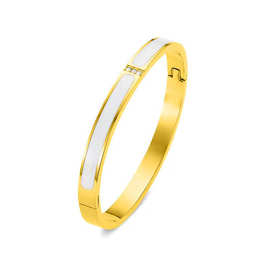 跨境爆款仿贝壳手镯女士手链批发首饰配饰新手饰镶钻欧美外贸饰品